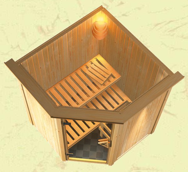 Saunabausatz Holz Sauna Bausatz